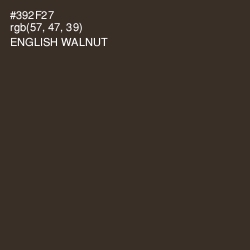 #392F27 - English Walnut Color Image